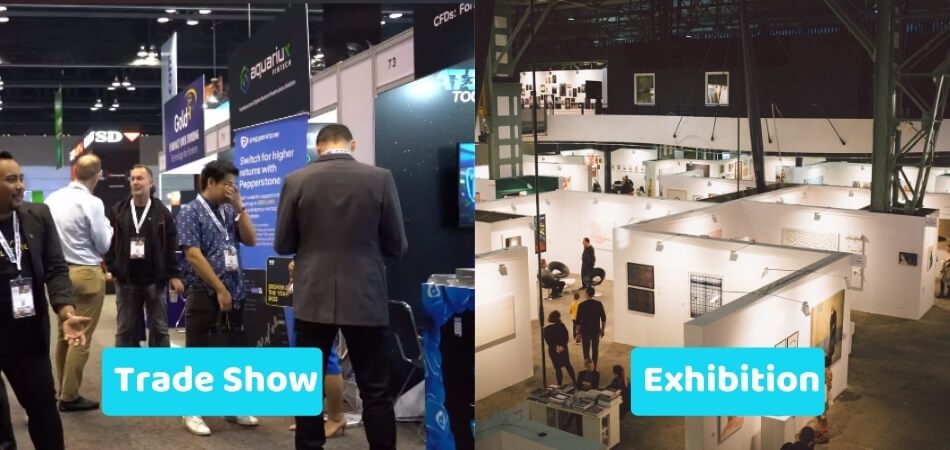 Is a Trade Show the Same as an Exhibition